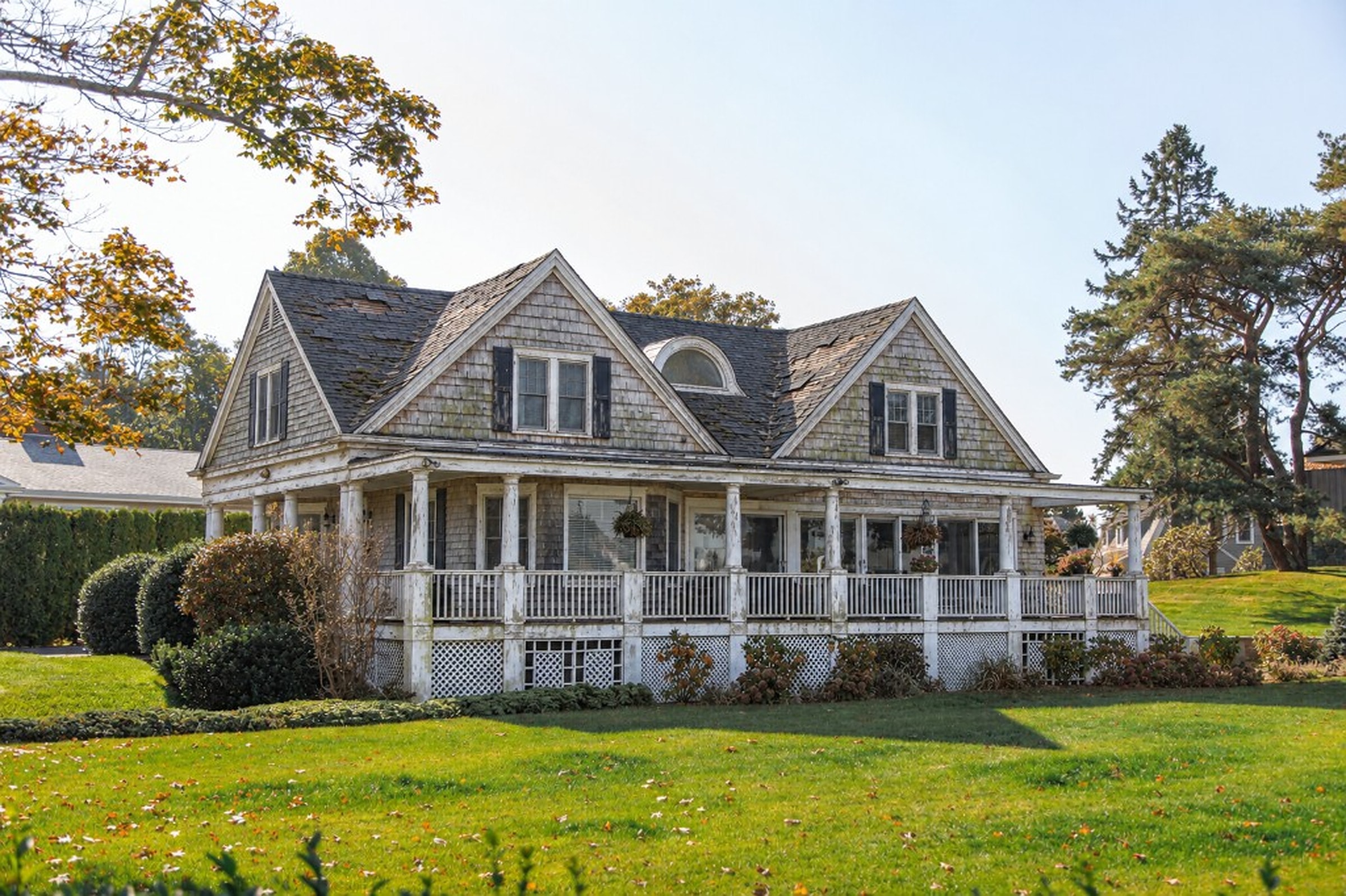 Roof before replacement — Roof Replacement — Hyde Park